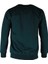 0 Yaka 2 Ip Koyu Yeşil Erkek Sweatshirt Trend Baskı 3