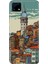 Realme C25 Kılıf Desenli Silikon Renkli Phone Case Galata 1