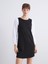 Yeni Sezon Bisiklet Yaka Mini Elbise 2