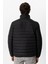 Siyah Regular Fit Dik Yaka Puffer Şişme Mont 4