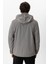 Gri Regular Fit Kapüşonlu Mont 7