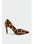 Shia Leopar Süet Topuklu Ayakkabı 1