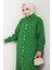Reha Düğmeli Triko Hırka 1603 - Yeşil 2