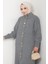 Reha Düğmeli Triko Hırka 1603 - Gri 2