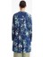 Yeni Sezon Bisiklet Yaka Çiçekli Kadın Tunik 4