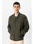 Haki Regular Fit Bomber Ceket Mont 2