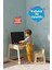 My Table - Montessori Aktivite Masası ve Sandalyesi Veyazı Tahtası 3