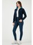 Slim Fit Anti-Pilling Tüylenme Yapmayan Fermuarlı Cepli Polar Hırka Bayan POLAR 5907002 7