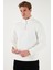 Pamuklu Regular Fit Yarım Fermuarlı Dik Yaka Sweat Erkek Sweat 59052592 7