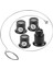 4pcs Monoküler Büyüteç, Saat Cam Büyütme, Cam Göz Loupe Büyüteç Lens, Izleme Onarımı Için Büyütme Aracı (Yurt Dışından) 1