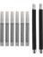 2 Adet 5.6mm Uç Tutucu Otomatik Mekanik Kalem, 6 Adet Uç Yedeği (Yurt Dışından) 1