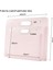 2 Adet Plastik Sanat Portföyü Klasör Sanat Saklama Kutusu Pembe (Yurt Dışından) 4