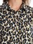 Yeni Sezon Leopar Desenli Kadın Gömlek Tunik 3