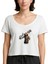Rocket Raccoon Body Beyaz Kadın Tişört 1