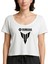 Yamha MT07 Black Beyaz Kadın Tişört 1