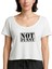 Not Funny Beyaz Kadın Tişört 1