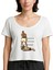 Muhammed Ali Winning Fighter Beyaz Kadın Tişört 1