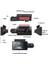 A68 Çift Lensli Full Hd 1080P Araç Içi Kamera 170 Geniş Açı, G-Sensör, 3" Lcd, Döngü Kayıt 4