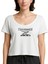 Hkawaski Z800 Text Beyaz Kadın Tişört 1