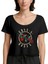 Guns N Roses Flower Siyah Kadın Tişört 1