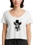 Mr. Kovboy Beyaz Kadın Tişört 1