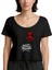 King Diamond Head Siyah Kadın Tişört 1