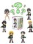 Attack On Titan Mini Sürpriz Figür Paketi 1