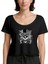 Guns N Roses Vintage Dameged Siyah Kadın Tişört 1