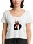 Bear Sam Amca Beyaz Kadın Tişört 1