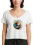 Planet Beyaz Kadın Tişört 1