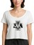 Baphomet Save Me Beyaz Kadın Tişört 1