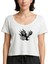 Harley Chopper Woodlands Beyaz Kadın Tişört 1