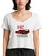 Ferari F40 Beyaz Kadın Tişört 1