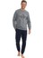 Uzun Kol Erkek Pijama Takım 18818 1