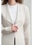Tek Düğmeli Şık Triko Ceket 3
