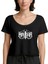 Marduk Logo 2 Siyah Kadın Tişört 1