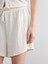 Yeni Sezon Beli Lastikli Dokulu Kadın Şort 3