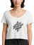 Harley Chopper Symbol Beyaz Kadın Tişört 1