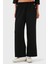 Via Dante Regular Fit Lastikli Bel Geniş Paça Düğme Detaylı Pantolon Bayan Pantolon 6888573 4