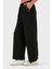 Via Dante Regular Fit Lastikli Bel Geniş Paça Düğme Detaylı Pantolon Bayan Pantolon 6888573 5