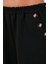 Via Dante Regular Fit Lastikli Bel Geniş Paça Düğme Detaylı Pantolon Bayan Pantolon 6888573 6