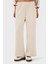 Via Dante Regular Fit Lastikli Bel Geniş Paça Düğme Detaylı Pantolon Bayan Pantolon 6888573 1