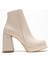 Kadın Platform Taban Bot Bej Cilt 2