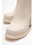 Kadın Platform Taban Bot Bej Cilt 3