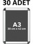 30 Adet A3 Eko Seri Çerçeve Rondo Köşe Aç Kapa Açılır Kapa 1
