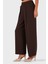 Via Dante Regular Fit Normal Bel Geniş Paça Pantolon Bayan Pantolon 268755092 4
