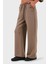 Via Dante Regular Fit Lastikli Bel Geniş Paça Düğme Detaylı Pantolon Bayan Pantolon 6888573 1