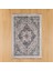 Soft Vintage Desenli Halı - Gri - 160X230 cm 1