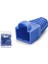 100 Adet ( Mavi ) RJ45 Cat6 CAT6E Cat5 CAT5E 8P8C Utp Ethernet Ağ Kablosu Jakı Koruma Cover Kılıfı Kablo Konnektörü 1