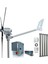 Ista Breeze 1500W 24V/48V Windsafe Korumalı Rüzgar Türbini + Wind Pro Şarj Kontrol Cihazı + Direk Seti 1